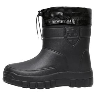 下地干活雨靴男士防滑防雨防水专用外穿工地户外赶海钓鱼外卖骑手