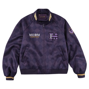 MEDMxJOJO的奇妙冒险联名-乔鲁诺·乔巴拿格纹休闲外套刺绣夹克秋