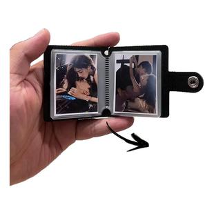 情侣钥匙扣小相册随身挂件照片定制送男女朋友生日情人节毕业礼物