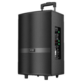 索爱F36广场舞音响户外演出k歌跳舞15寸移动拉杆蓝牙音箱带麦克风