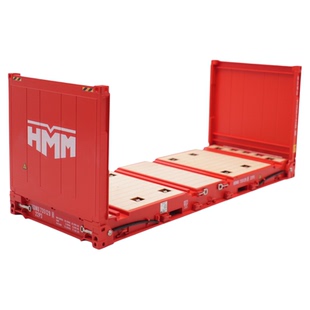 1:20HMM框架柜模型超标准集装箱运输logo定制FR柜模型海艺坊工厂