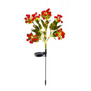 太阳能发财果LED装饰灯彩灯户外防水花园庭院氛围灯景观灯草坪灯