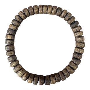 【新型招财算盘】7mm算盘珠奇楠沉香手串天然高结油招财舒适俏皮