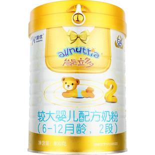 新国标】澳优能立多2段婴幼儿配方奶粉能力多二段800g罐860g