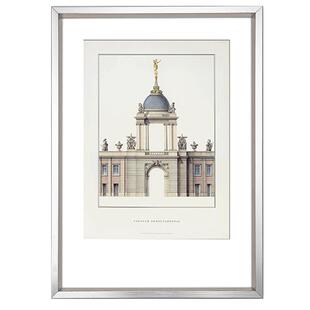 博客天下画框立体黑色金属拉丝60X90明星海报框架4K定制相框38 50