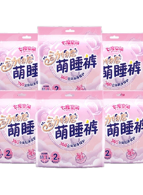 七度空间动物君裤式卫生巾12片
