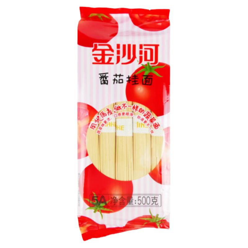 大厂家金沙河蔬菜面条番茄圆美味