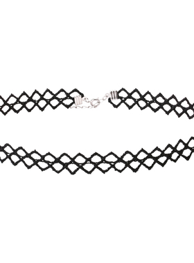 韩国choker菱形脖子饰品短款项链