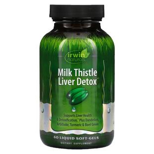 IrwinNaturals 乳蓟肝净化液体软胶囊