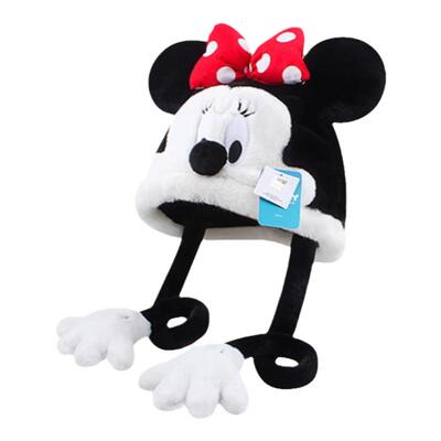 【小红书推荐】迪士尼毛绒帽保暖