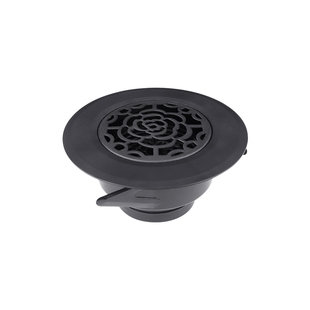 超薄新风出风口开柜门可调节中央空调家用2mm隐形室内圆形回风口