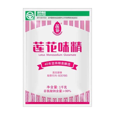 莲花味精1kg大袋商用家用
