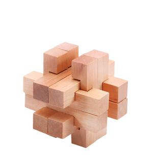 鲁班锁套装孔明锁全套儿童小学生成人解锁高难度益智玩具九连环