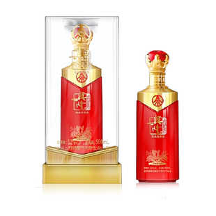 五粮液集团出品 喜福盛世祥福浓香型白酒 52度500ml单瓶装