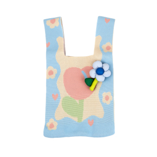 敦煌花织春禧手拿包小巧mini便携可爱收纳包百搭手拎包ins手腕包