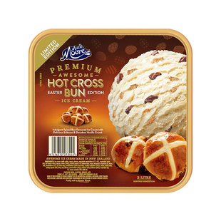 【直播链接】玛琪摩尔新西兰进口冰淇淋十字面包味大桶冰激凌雪糕