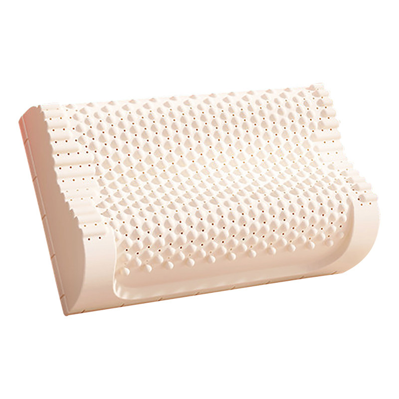 红豆泰国正品天然乳胶枕头枕芯护颈椎助睡眠专用硅胶橡胶成人一对