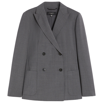 【秋冬奢享】Weekend MaxMara 25女装羊毛双排扣西装5046015206