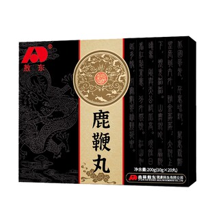 吉林敖东鹿鞭丸正品男用补梅花鹿肾鞭膏片搭人参滋补片旗舰店成人