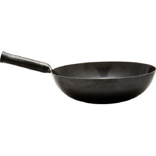 正宗章丘铁锅臻三环手工老式铁锅炒锅不易粘锅家用熟铁宗师燃气灶