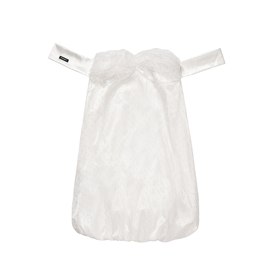 SeiCarinaY网纱波点蓬蓬抹胸