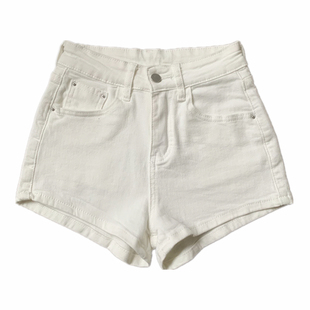 夏季薄款2026新款显瘦高腰白色牛仔短裤女外穿小个子a字紧身热裤