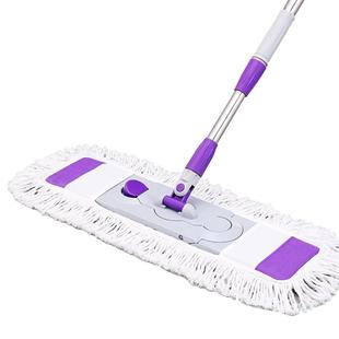 堂上燕大号拖把平板家用瓷砖加厚木地板棉线尘推干湿两用平板拖布