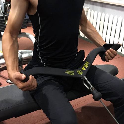 MKA拉背神器健身把手高位健身拉把手把手把手训练力量背部下