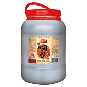 海天鲜甜面酱5.5kg大桶商用蘸酱