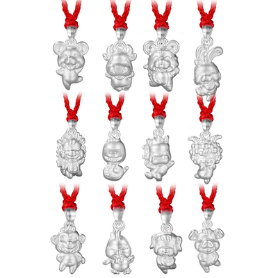 十二生肖儿童项链本命年礼物