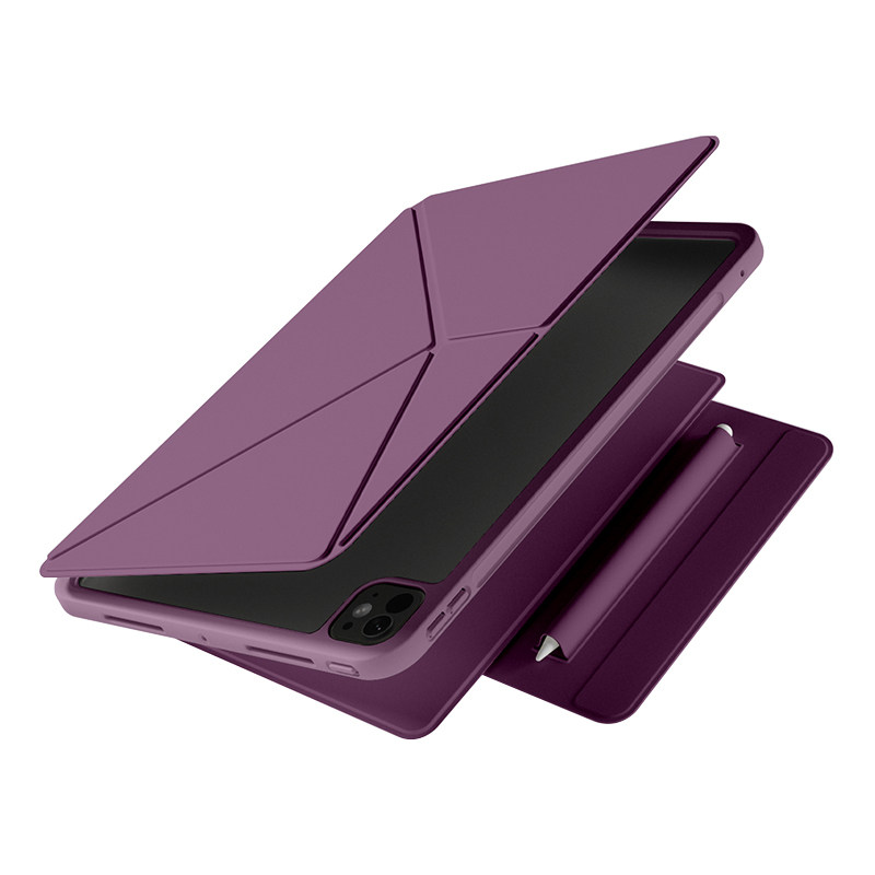 适用iPad强磁双面夹K折全包边框