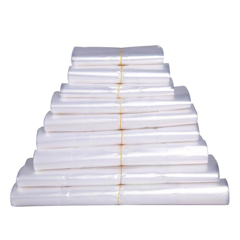 一次性白色透明食品级塑料袋方便手提打包袋大小背心袋子厂家批发