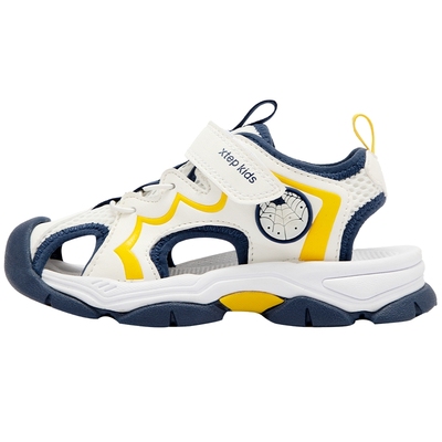 儿童凉鞋特步包头凉鞋男童夏季