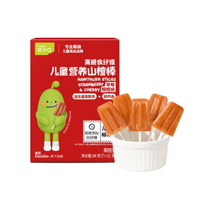 英氏山楂小雪糕0添加白砂糖