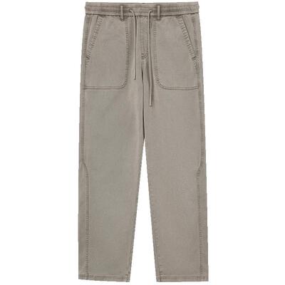 907杰克琼斯秋季水洗廓形松紧腰头长裤牛仔裤子男装阔腿裤男款