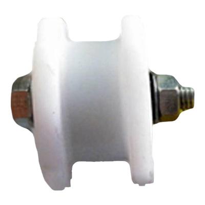 家用大门轮子不锈钢院墙大铁门平槽移动推拉门下轮轨道轮尼龙滑轮