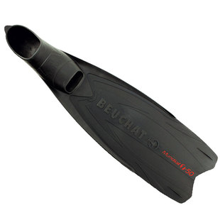 Beuchat Mundial One 50自由潜脚蹼渔猎热塑进口潜水中长蛙鞋装备