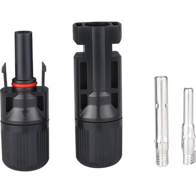 光伏连接器IP68防水加厚紫铜