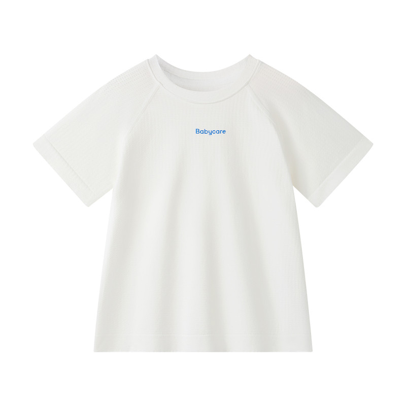 【烈儿宝贝直播间】Babycare一体织运动短袖宝宝凉风T恤儿童短袖
