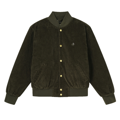 GOODLIVEABLE灯芯绒棒球服