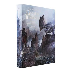 现货 冰与火之歌 影视艺术画册设定集 英文原版 The Art of Game of Thrones 精装 权力的游戏 George RR Martin 原版英语书籍