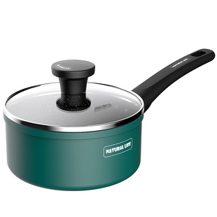 爱仕达奶锅不粘锅家用宝宝婴儿辅食神器泡面锅雪平小煮锅热奶汤锅