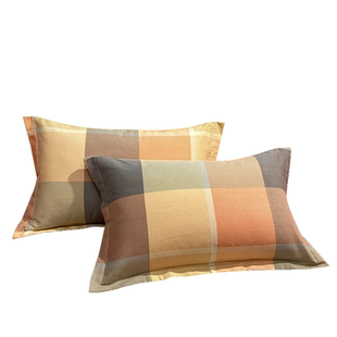 磨毛枕套一对装全棉100纯棉枕头套夏季家用加厚单个48cmx74cm整头