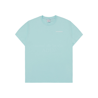 ADLV字母LOGO图案短袖T恤