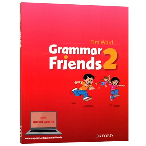 新版 牛津小学英语语法书 英文原版 Oxford Grammar Friends 2 和语法做朋友 涵盖剑桥少儿英语考试语法 寒暑假短期语法课程教材