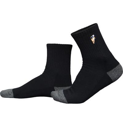polo运动吸汗加绒四季中筒袜