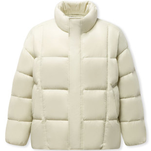 森马羽绒服男加厚款面包服2025冬季新款男士保暖短款三防外套立领