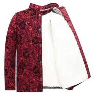 秋冬中老年皮毛一体羊毛棉衣女款羊皮袄真皮毛棉服冬厚棉袄妈妈装