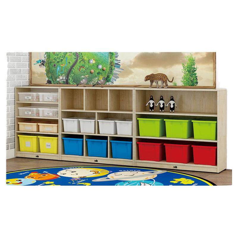 儿童彩色教具篮积木玩具收纳