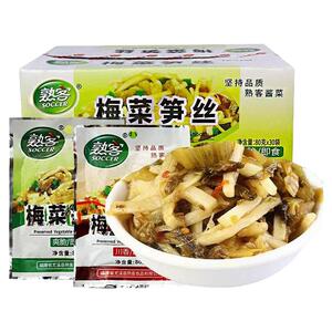 梅菜笋丝开袋即食下饭菜福建特产